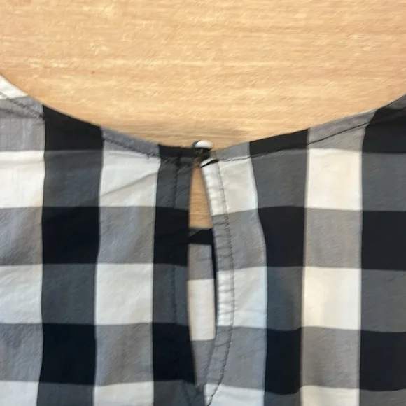 Anthropologie Sunday in Brooklyn Check Poplin Top - Size Medium - Picture 9 of 9